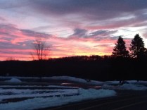 "Dawn spread her rosy fingers..."