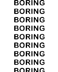 boring