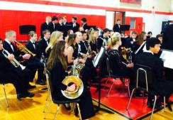Wamogo Band performs at the annual Veteran's Day Breakfast.