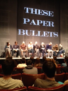 Talkback with the actors at Yale Repertory 4/3/14