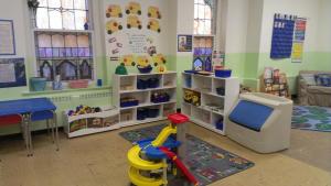 An example of a Kindergarten workspace